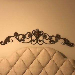 Antique Gold metallic wall art